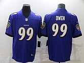 Nike Raiders 99 Odafe Oweh Purple Vapor Untouchable Limited Jersey,baseball caps,new era cap wholesale,wholesale hats